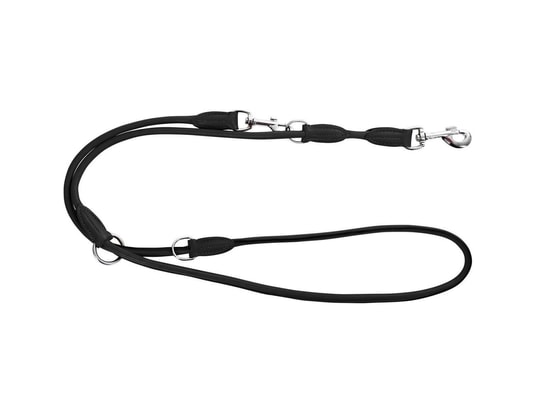 KERBL - Harnais de sécurité enfant Laisse pour chiens roma 2 m cuir noir 81097