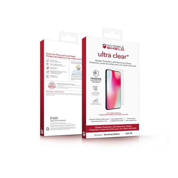 ZAGG InvisibleShield Samsung Galaxy A32 5G Skærmbeskytter Ultra Clear+