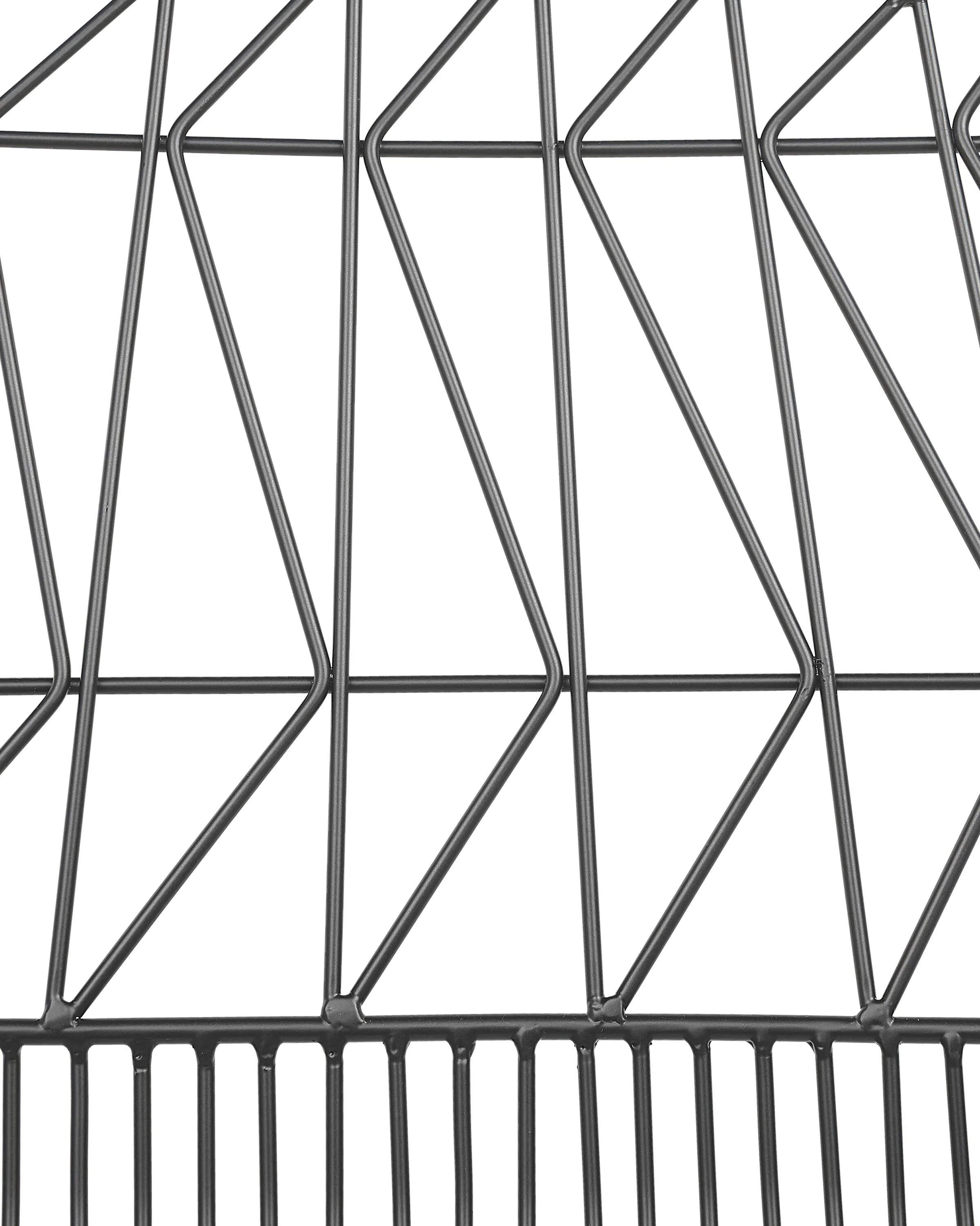Set van 2 eetkamerstoelen HARLAN Metaal Zwart