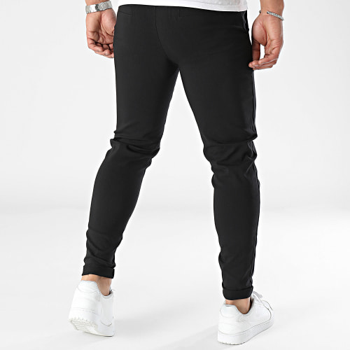 Lot De 2 Pantalon Chino Noir Beige