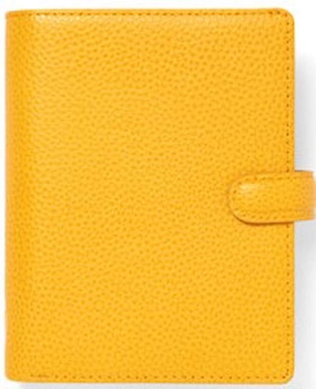 Systemkalender Pocket Finsbury Gul Filofax