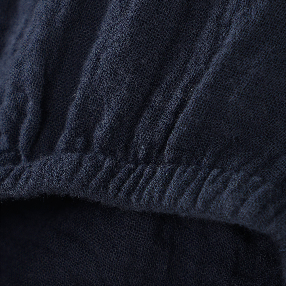 Topomini Pure Collection Baby Wickelbody aus Musselin dunkelblau