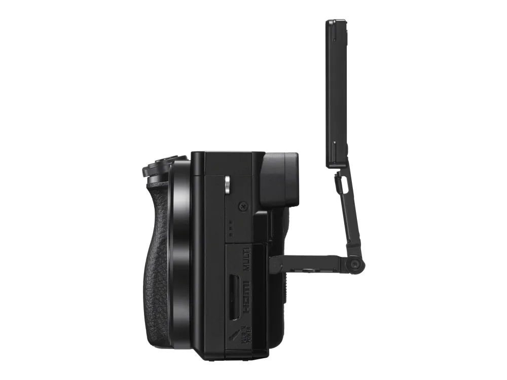 Sony a6100 ILCE-6100 - Digitalkamera - spejlløst - 24.2 MP - APS-C - 4K / 30 fps - kun kamerahus - Wi-Fi, NFC, Bluetooth - sort