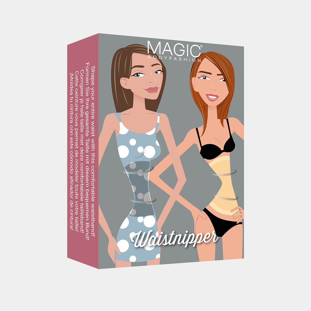 MAGIC BODYFASHION<br>Modelador de cintura com manga