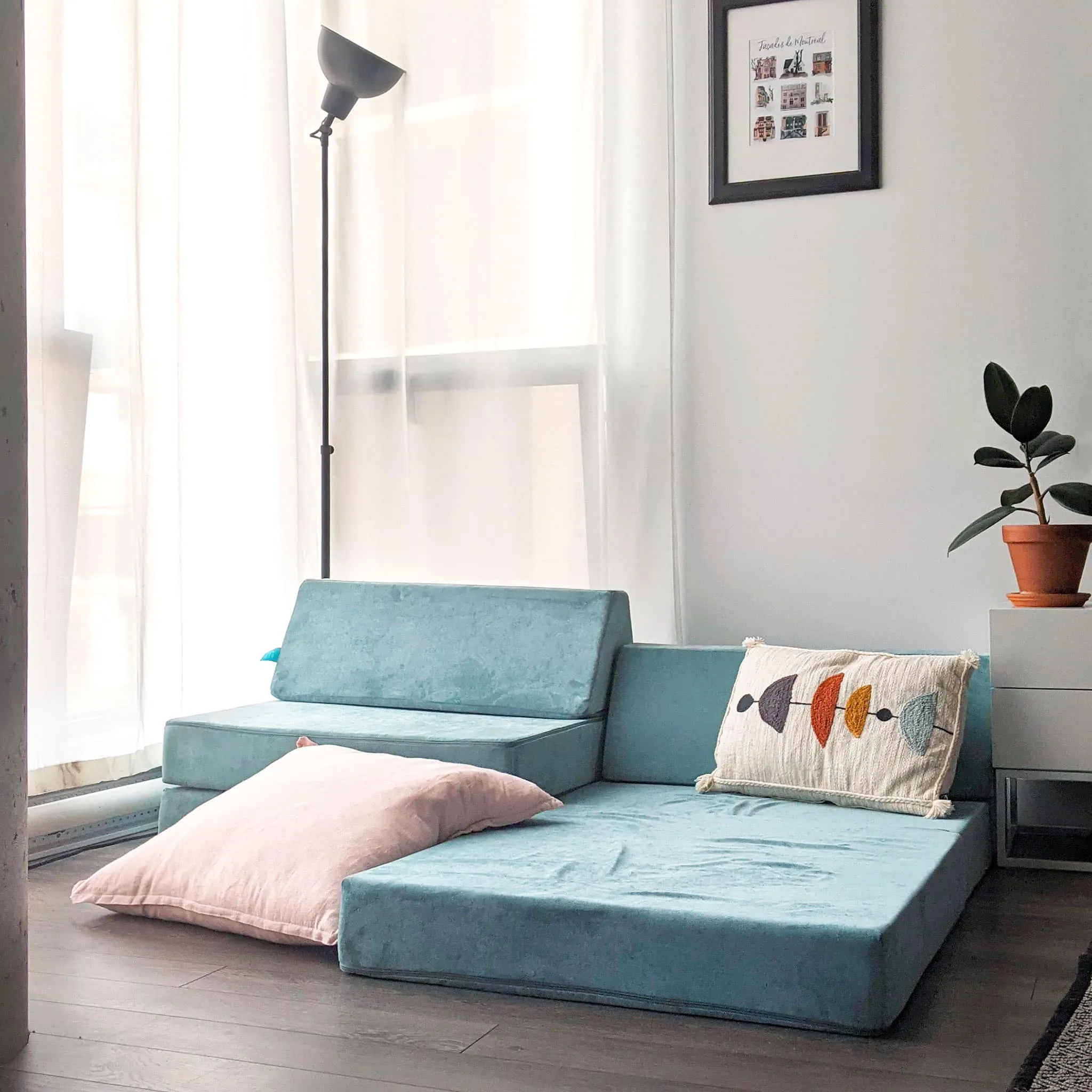 Go Coconut Canapé Modulaire Complet - Sea Berry