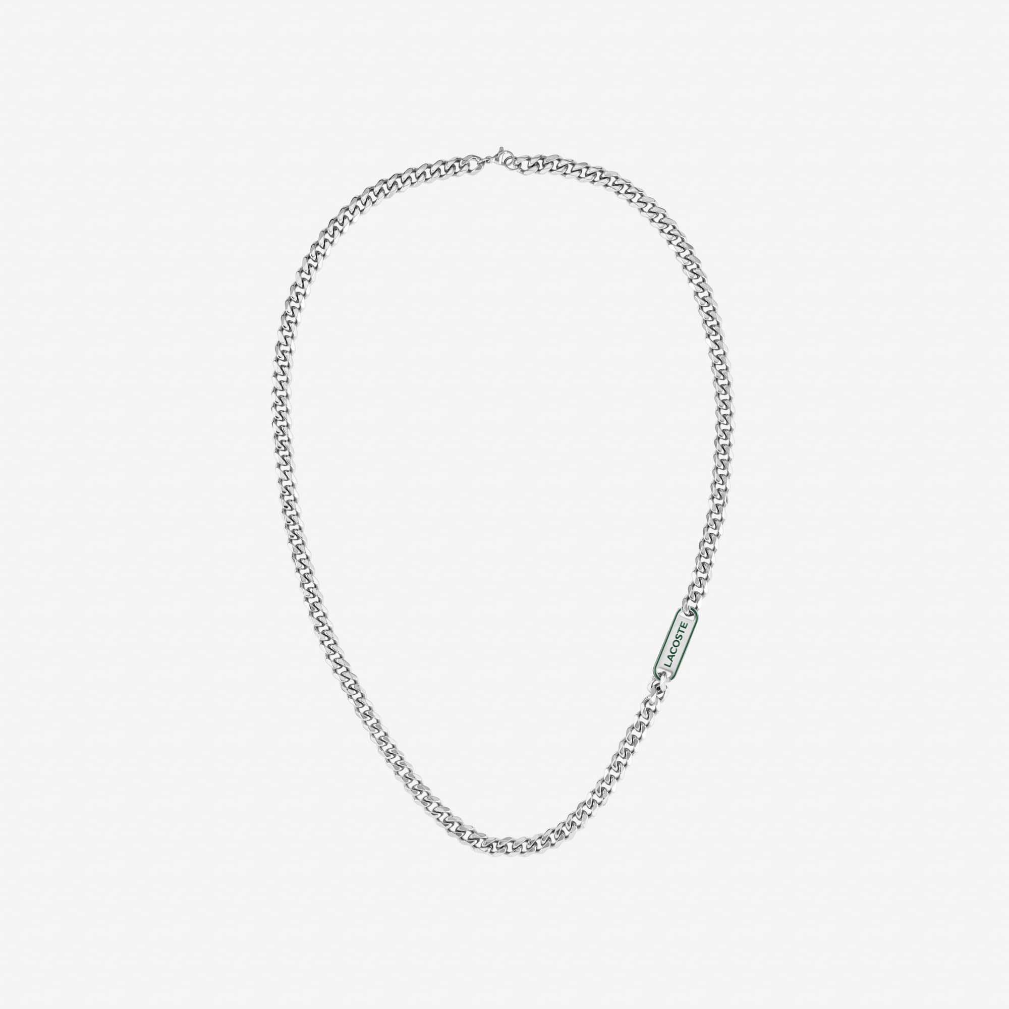 Collier District Bijoux - Gris - Lacoste - Homme