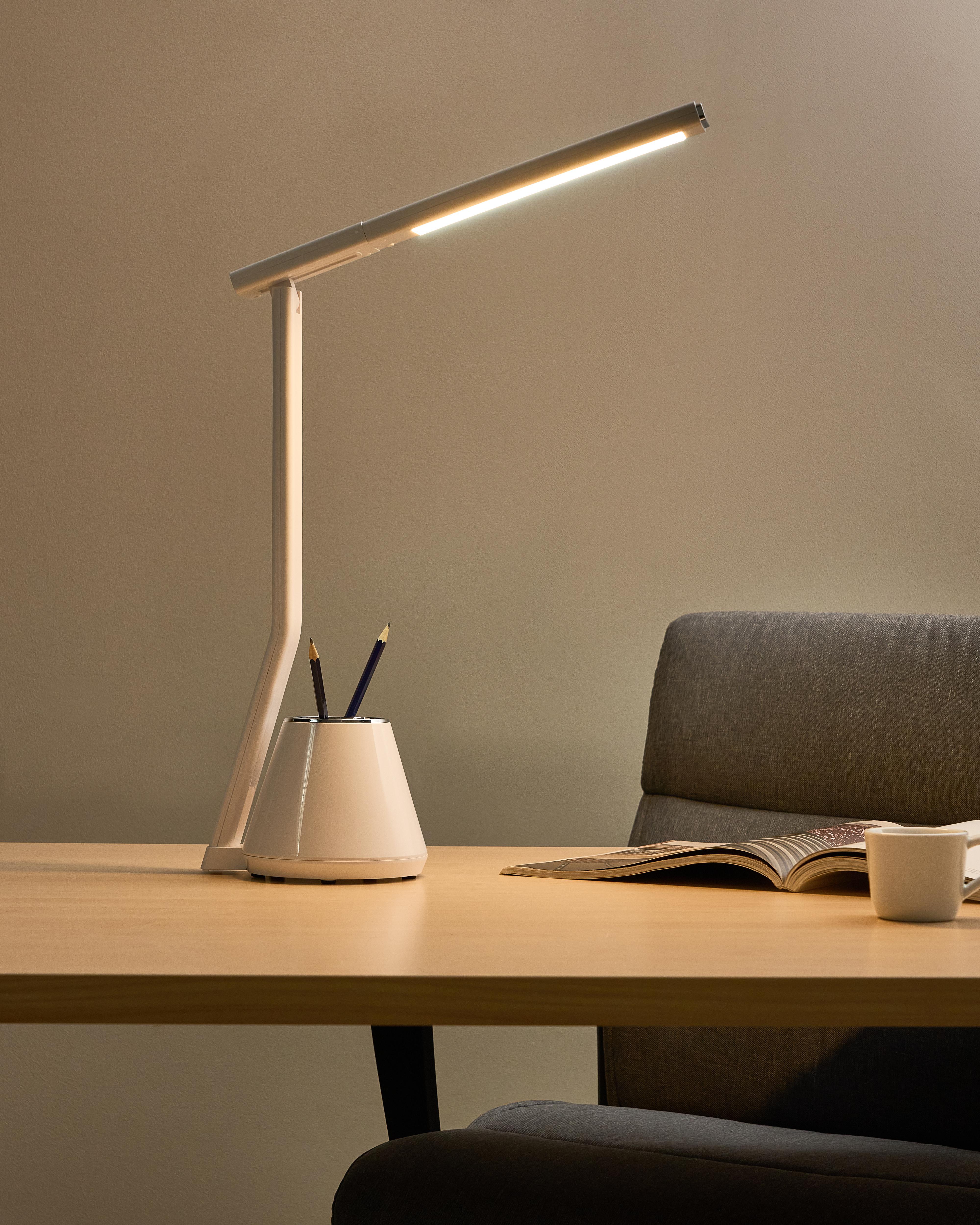 LED bureaulamp DENEB met dimmer Wit