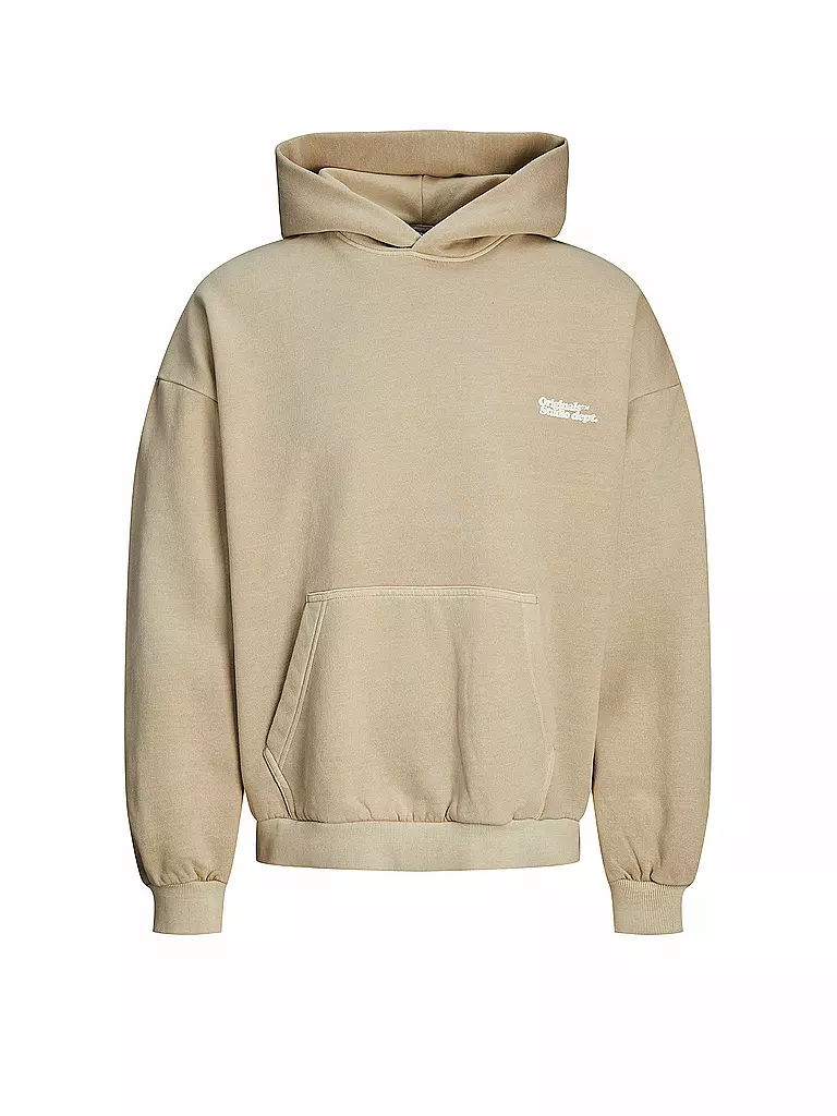 JACK & JONES Kapuzensweater - Hoodie JORVERMONT beige