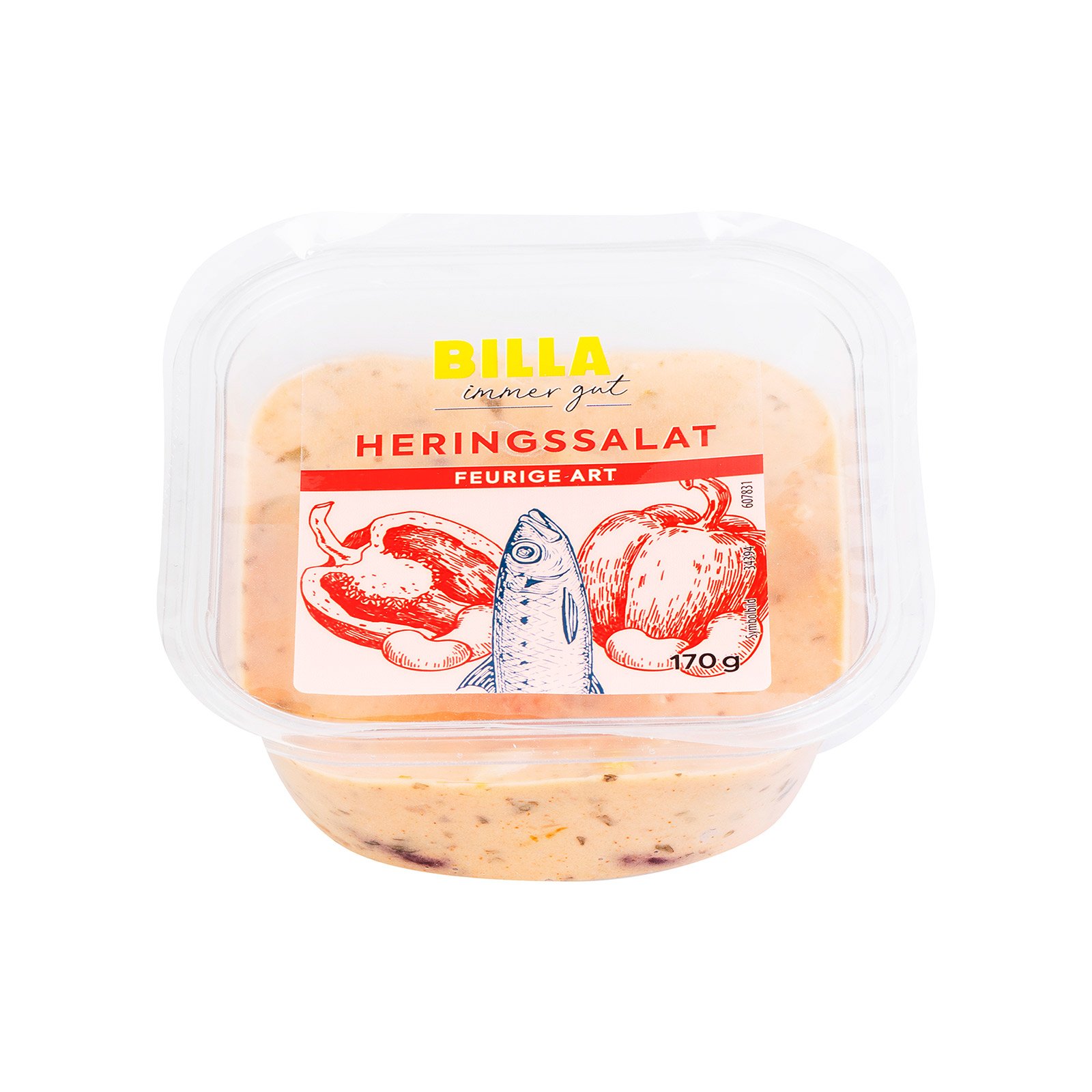 BILLA feuriger Heringssalat