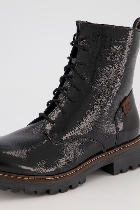 Josef Seibel Lederstiefel, Schnüroptik, Komfortweite