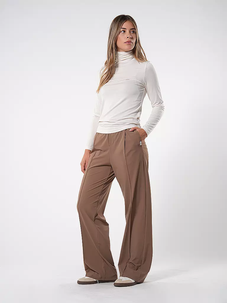 DRYKORN Rollkragenshirt ZERAFNE weiss