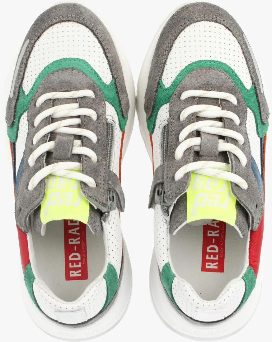 RED-RAG grijze red-rag lage sneakers 13743
