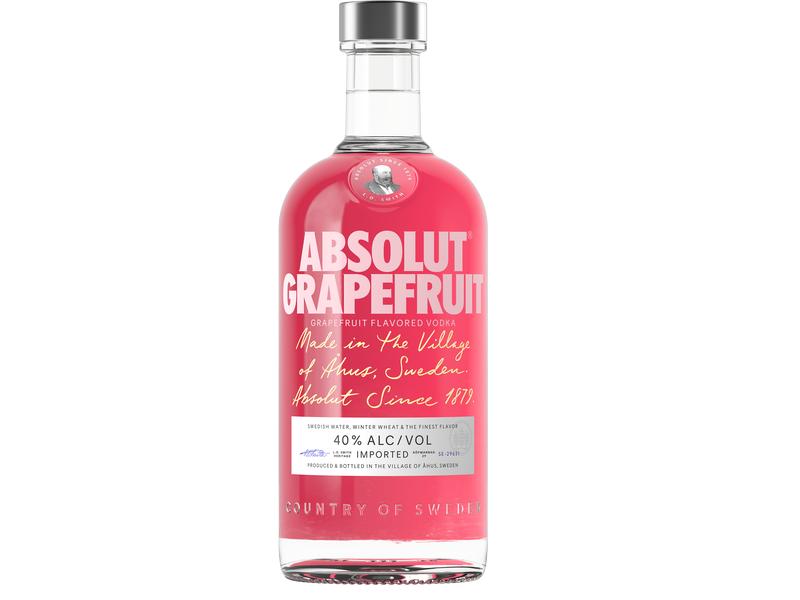 Absolut Vodka Grapefruit 0.7 l Frisch-fruchtige, hochprozentige Spirituose auf Getreidebasis