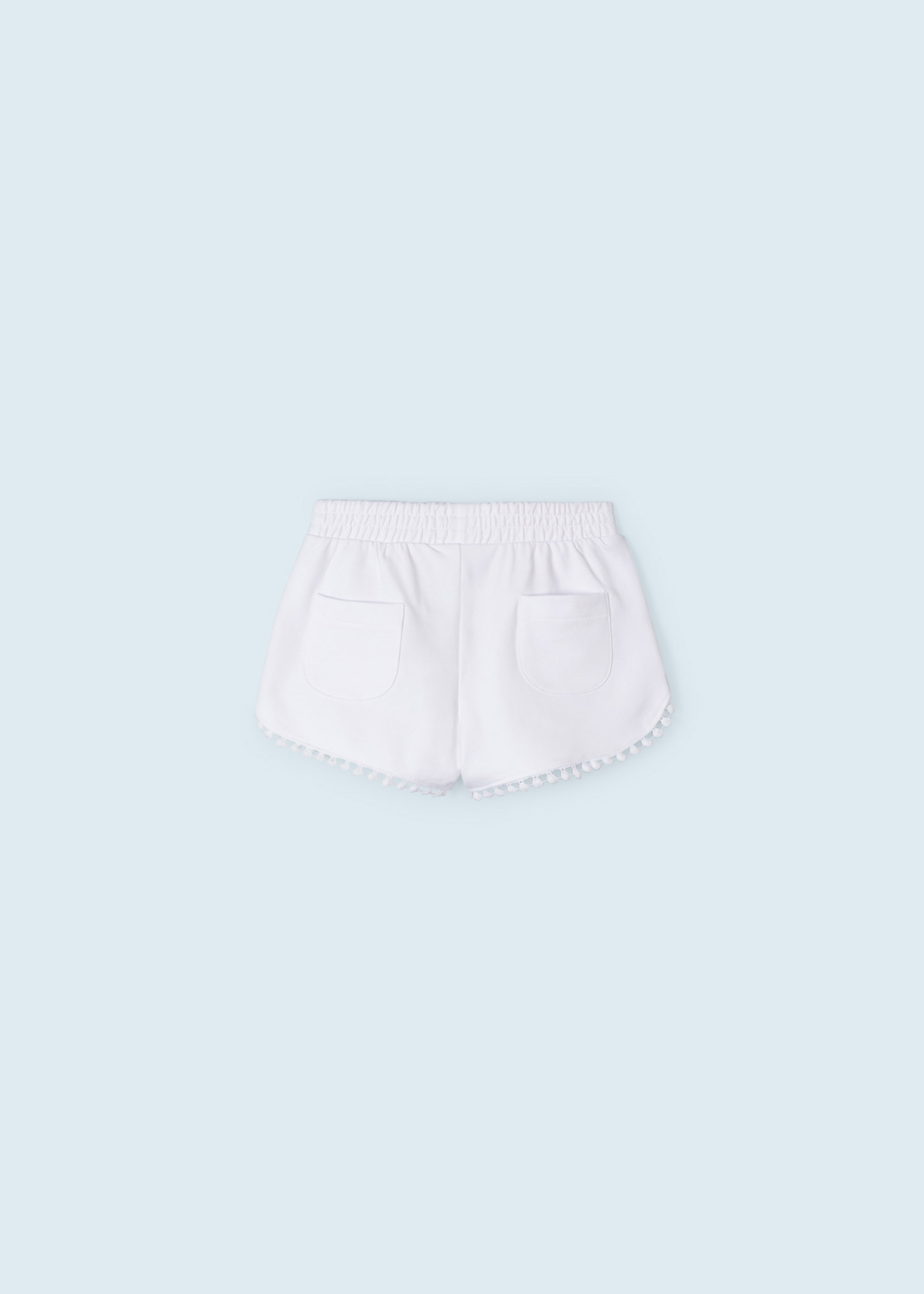 Calções de algodão sustentável para meninas
