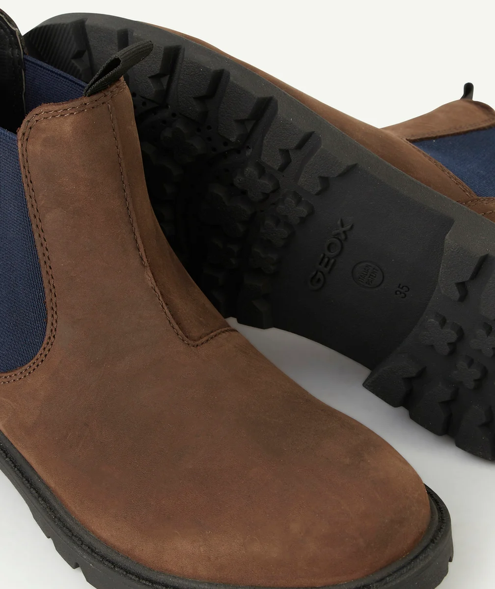 GEOXBOTTINES SHAYLAX GARÇON MARRON