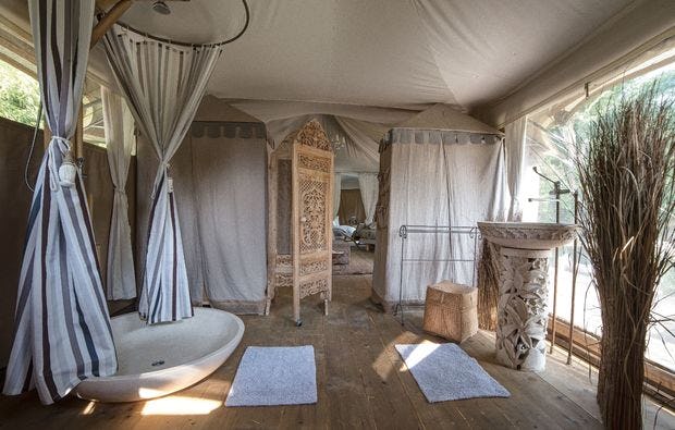 Glamping in Mirano, Venedig extravagantes Geschenk