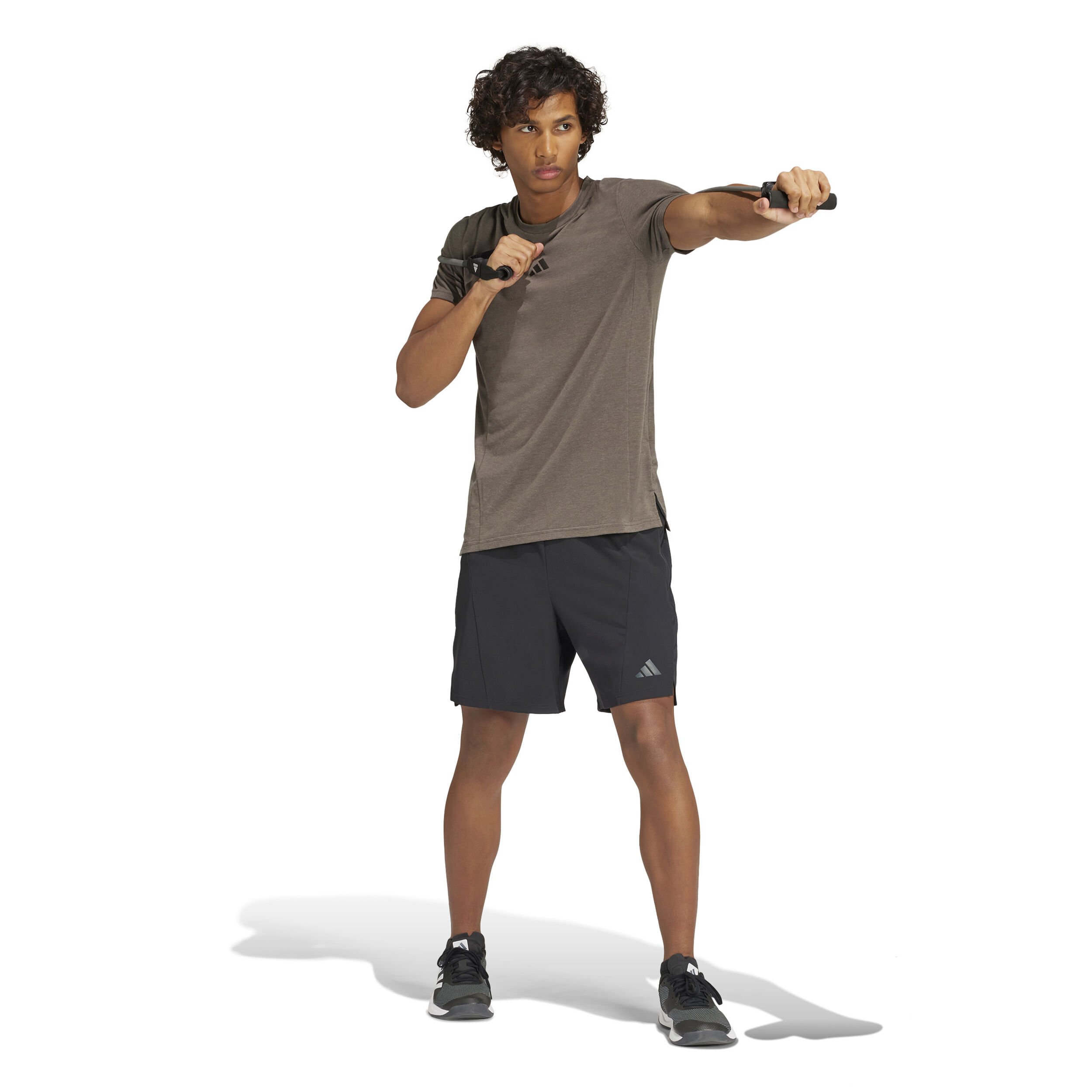 adidas Designed 4 Training T-shirt Hommes - Kaki