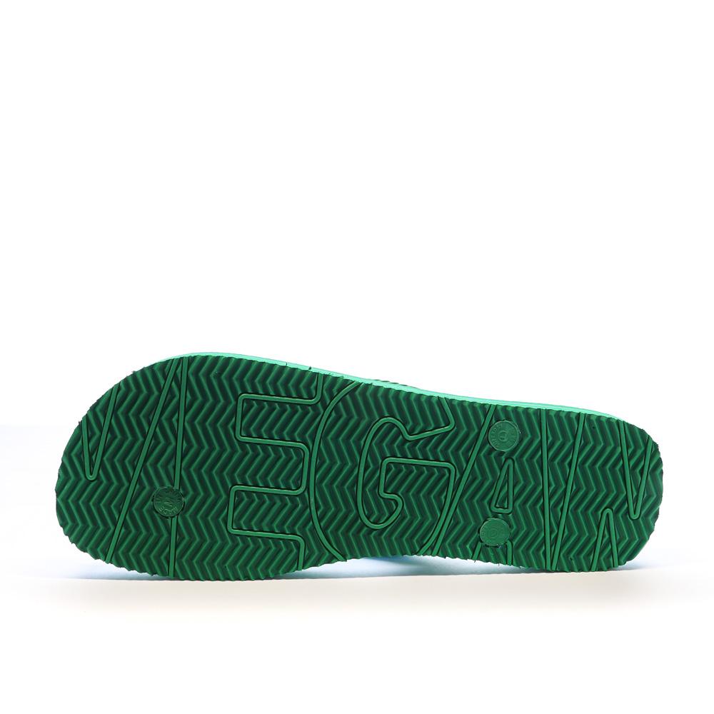 Superdry Tongs Vertes/Violettes Homme Superdry Vintage Vegan