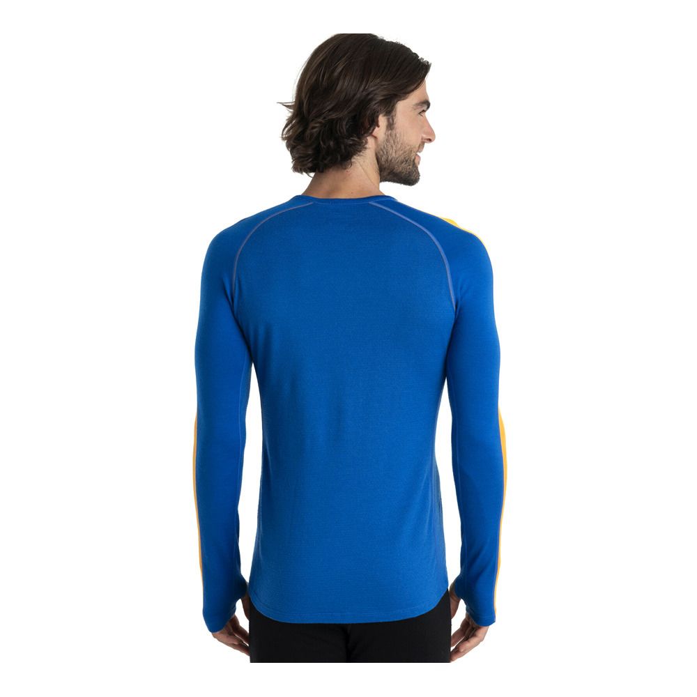 Icebreaker ZONEKNIT 260 - Sous-couche Homme lazurite/solar/cb