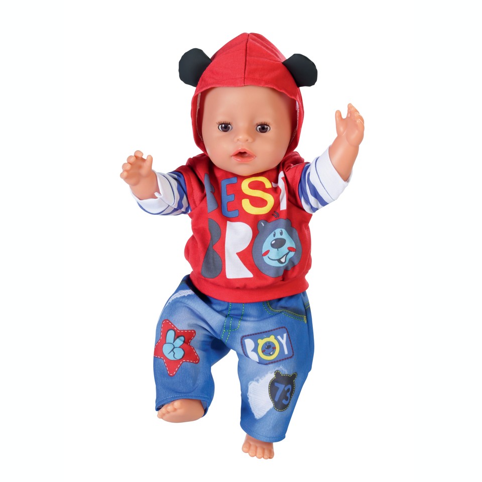 BABY born - Drengetøj 43cm assorteret