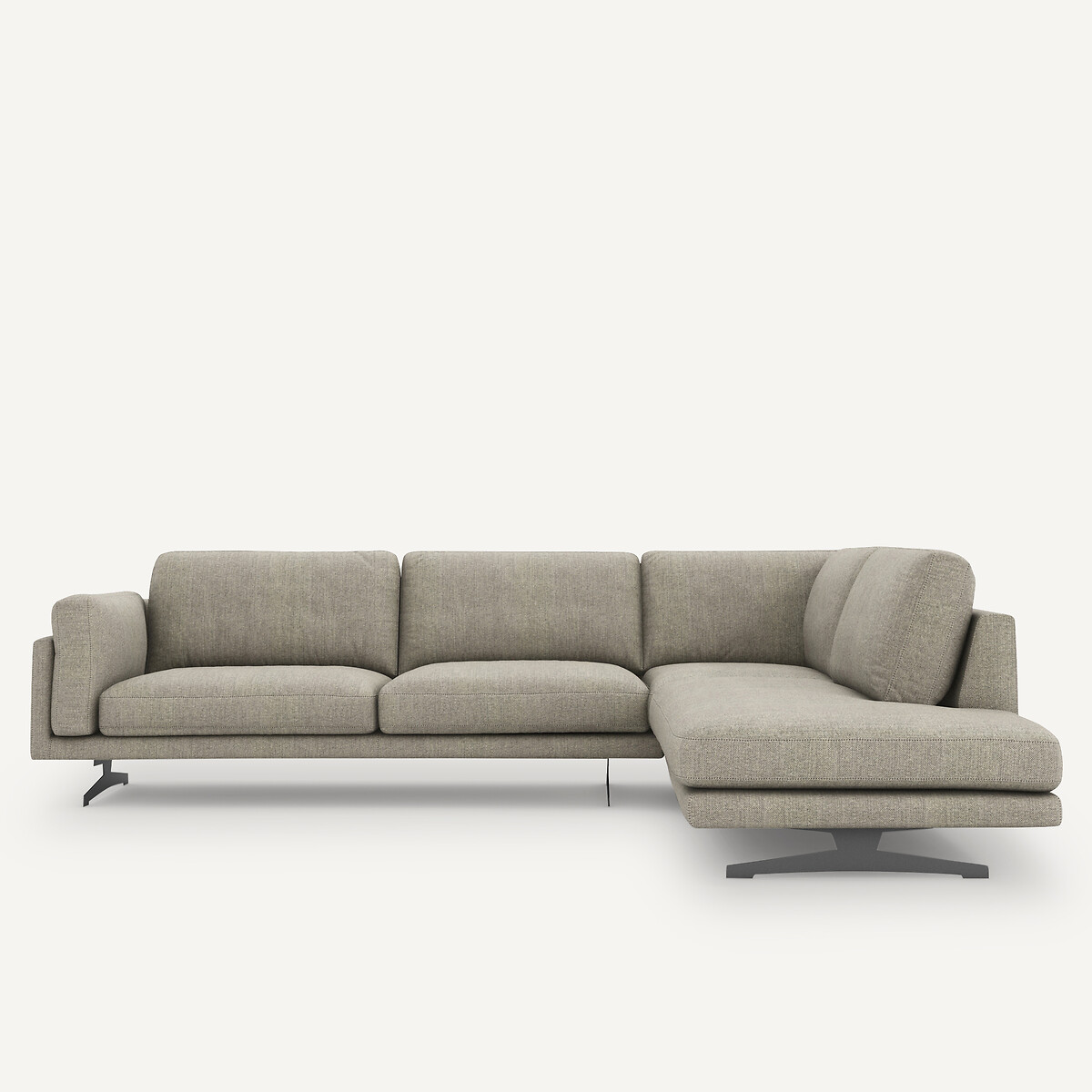 AM.PM<br>Sofá de canto em tweed, César