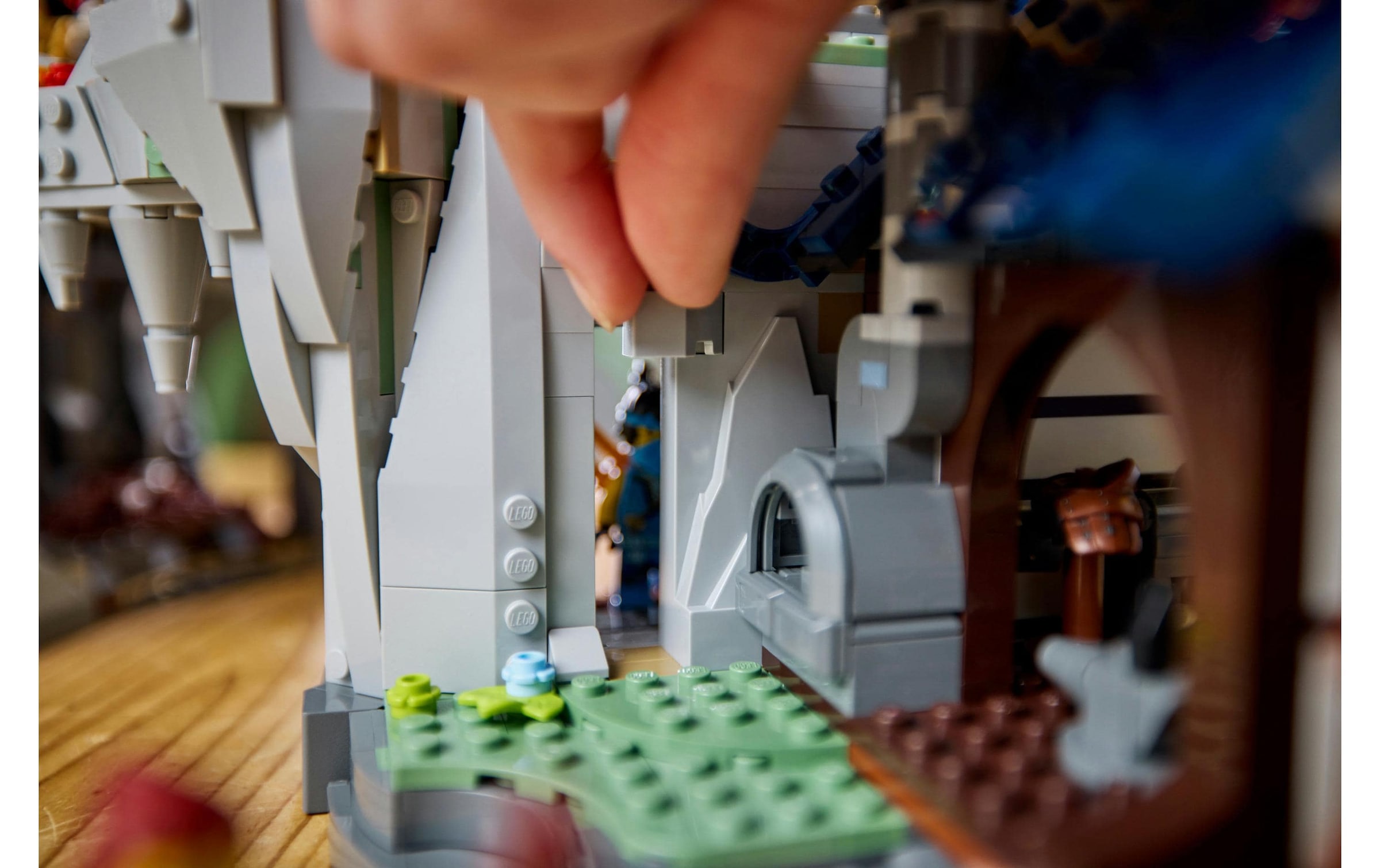 LEGO® Spielbausteine »Ninjago Turnier-Tempelstadt 71814« Interaktives Ninja-Spielset mit drehbarer Wassermühle