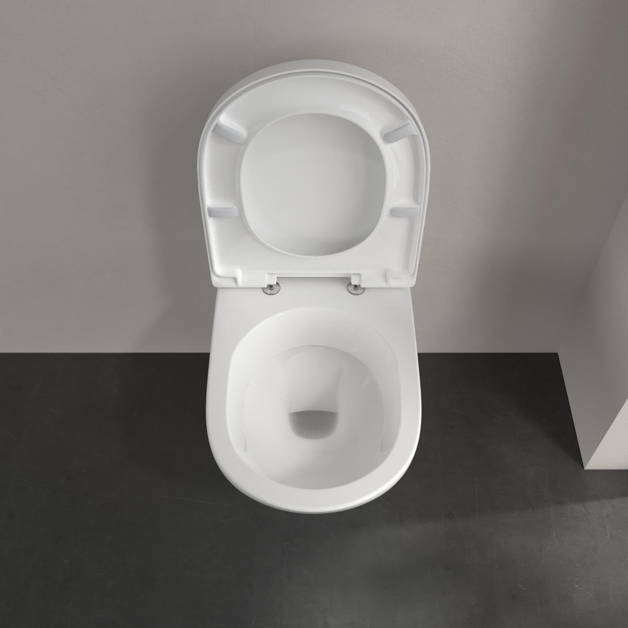 Villeroy & Boch O.novo hangend toilet CeramicPlus wit glans