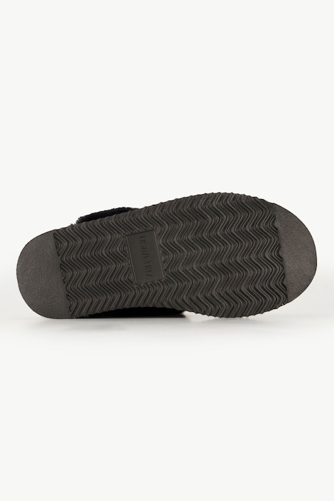 Rohde Hausschuhe, Veloursleder, Lammfellfutter