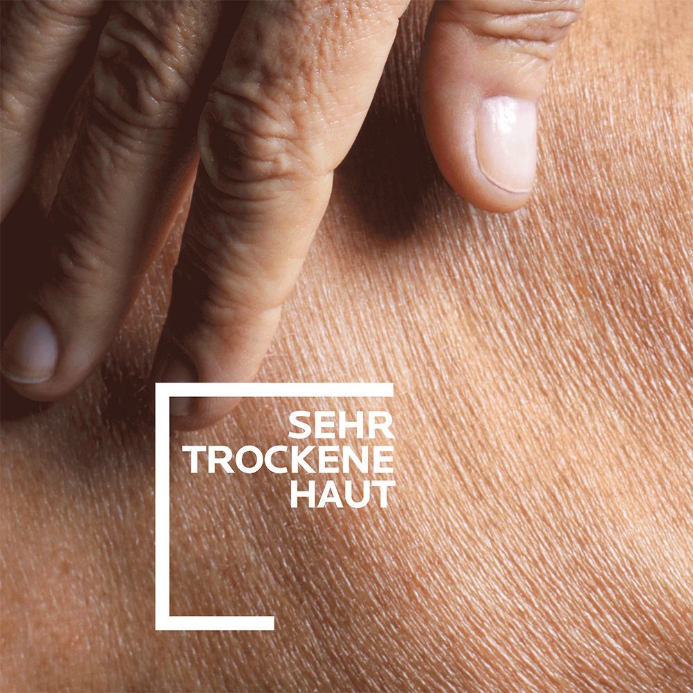 La Roche Posay Lipikar Lait Urea 10 %: Feuchtigkeitsspendende Körperlotion mit 10 % Urea für sehr trockene Haut + La Roche Posay Lipikar Huil Lavant 100ml GRATIS