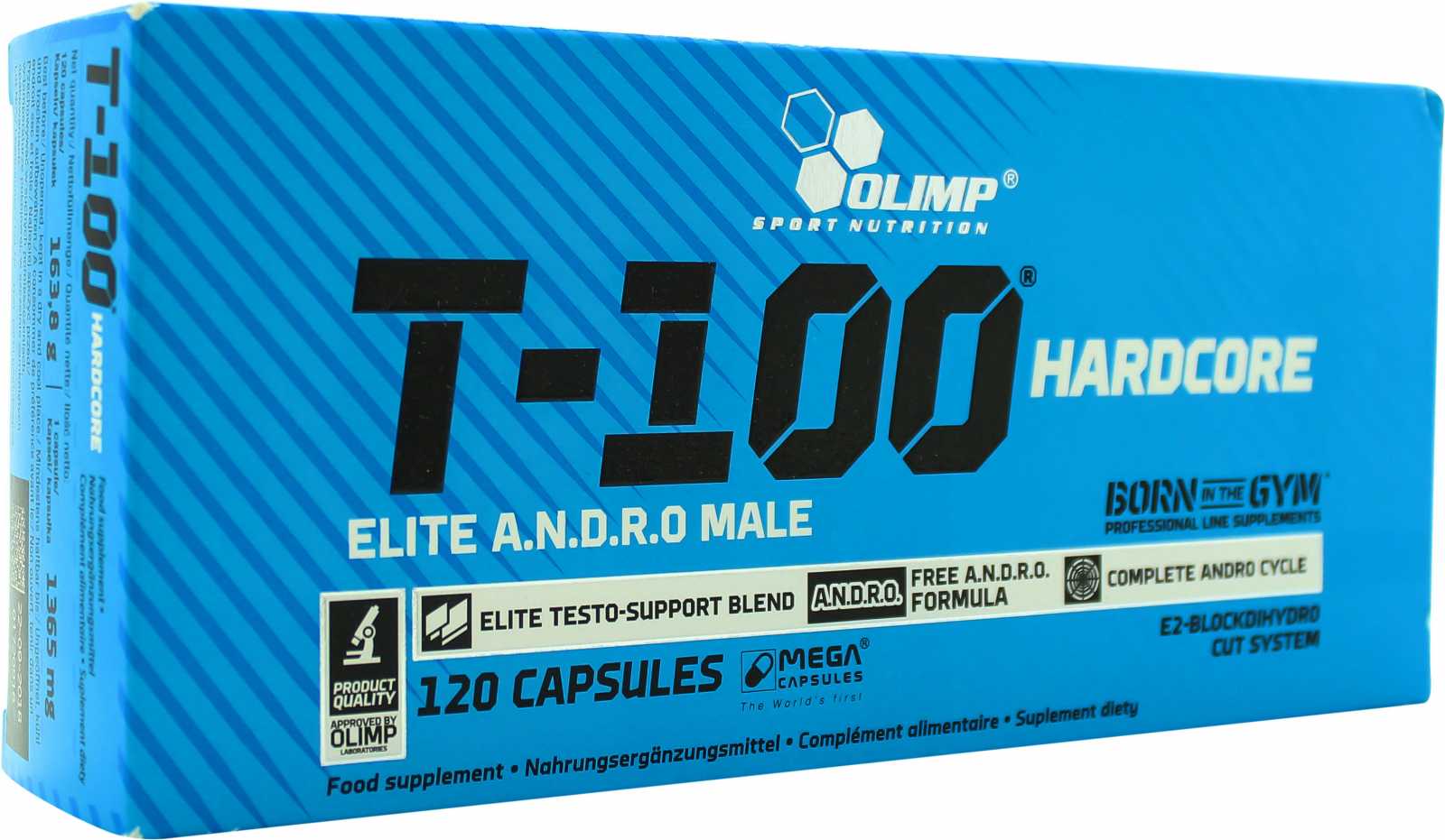 Olimp T-100 Hardcore 120 cápsulas