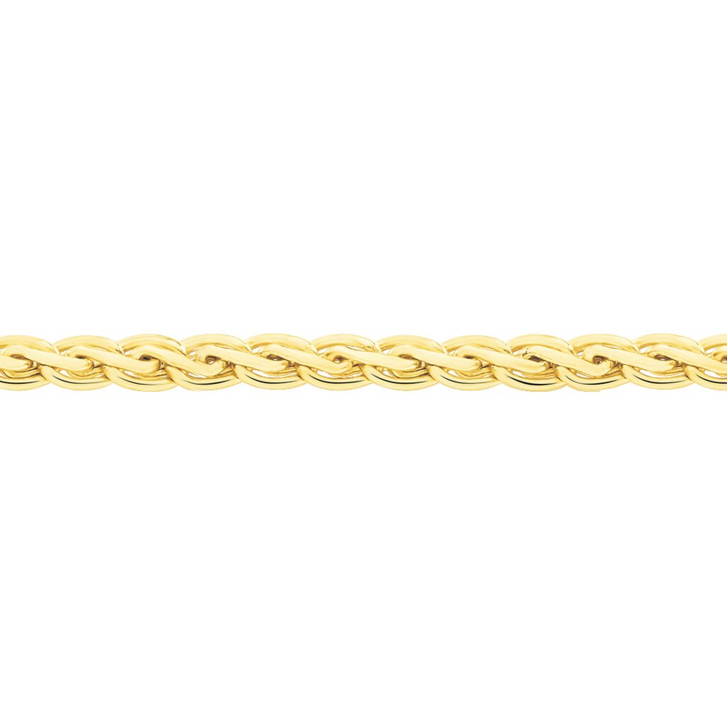 Chaîne Mei-line Maille Palmier Or Jaune
