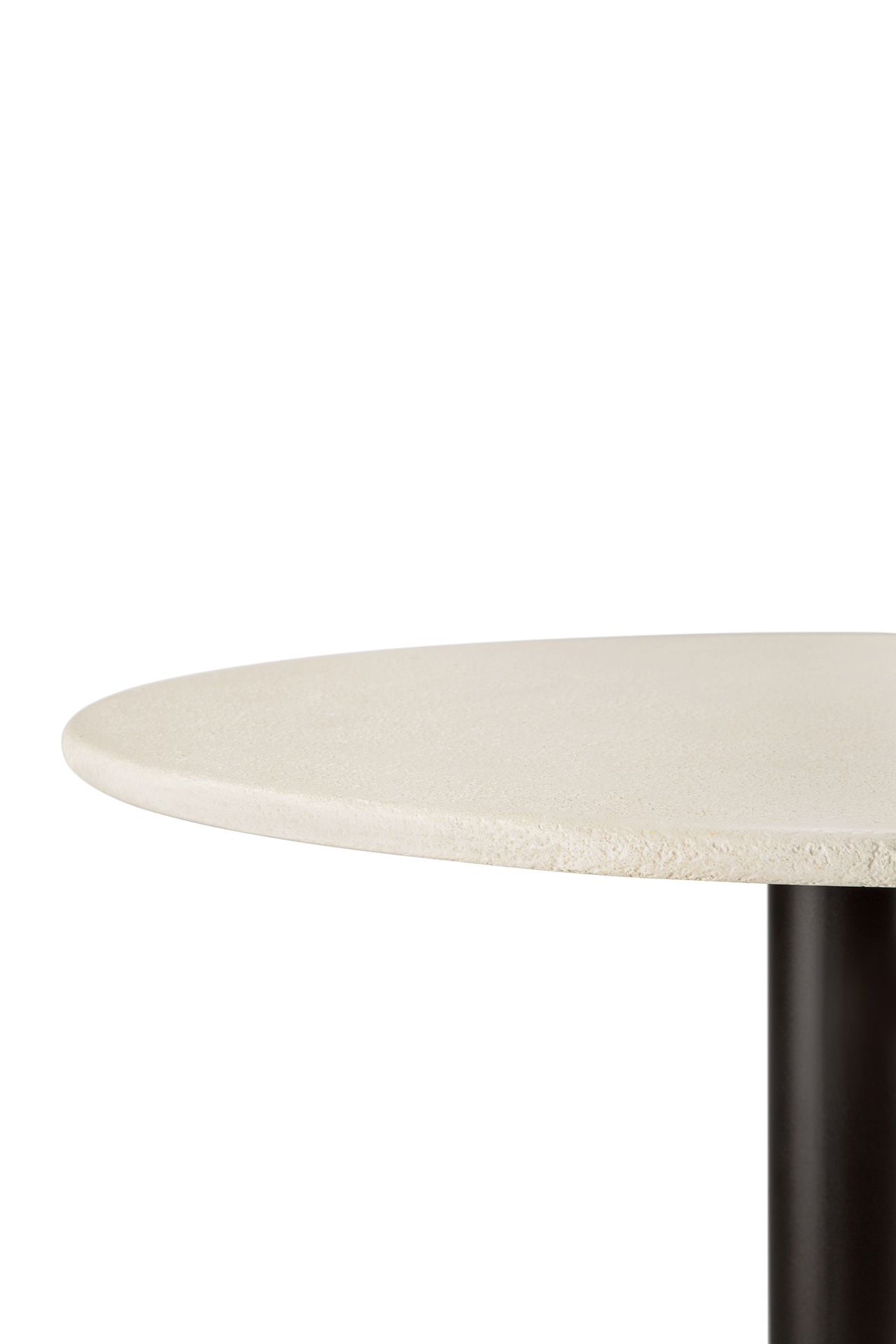 Ethnicraft - Blend eettafel rond - 70 cm - microcement