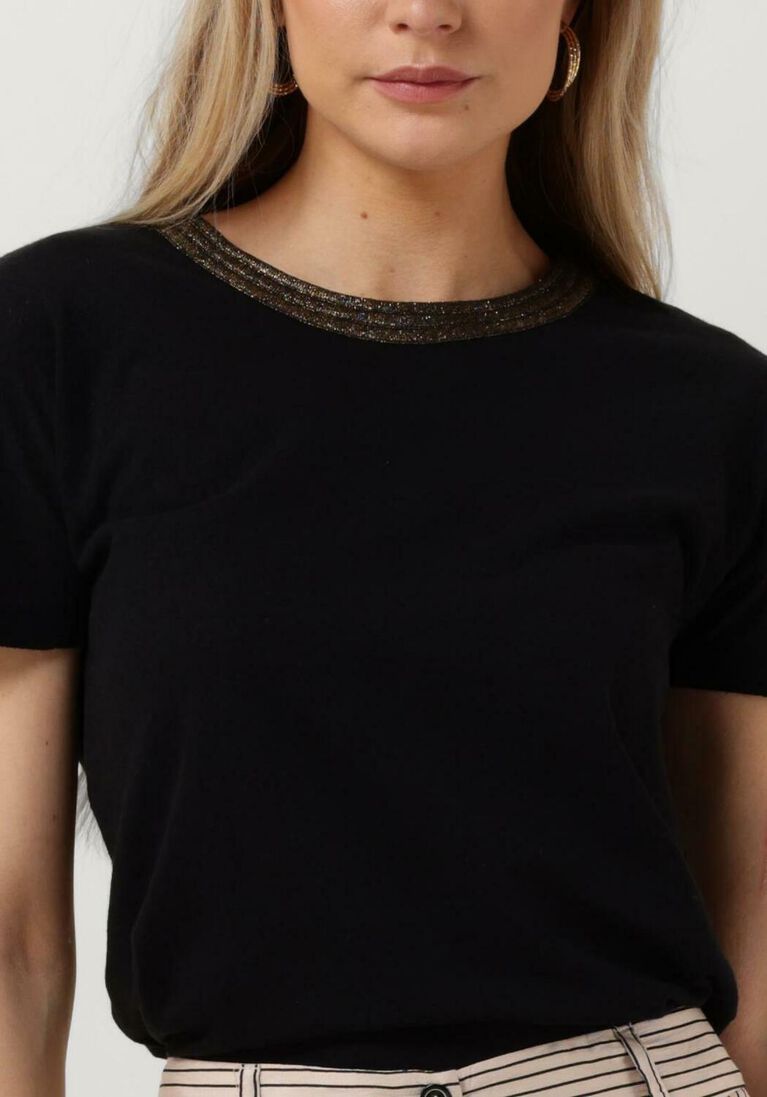 NUKUS zwarte nukus t-shirt secchia top