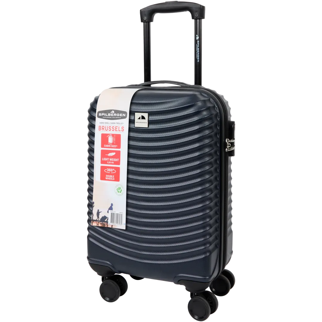 Spilbergen hardcase koffer Brussel 28 liter | 33 x 20 x 52 cm | diverse kleuren