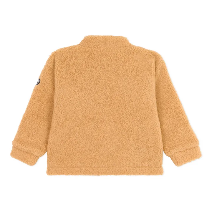 Petit Bateau Veste Macaron Polaire | Camel