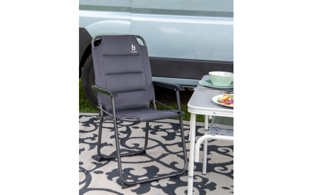 Bo-Camp Klappstuhl Copa Rio Air XL Grau
