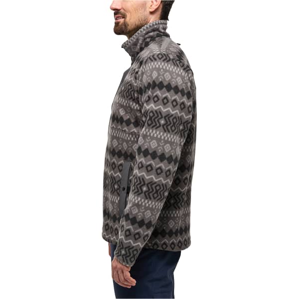 Veste polaire ski rando HAGLÖFS MORA MID MEN MAGNETITE/TRUE BLACK