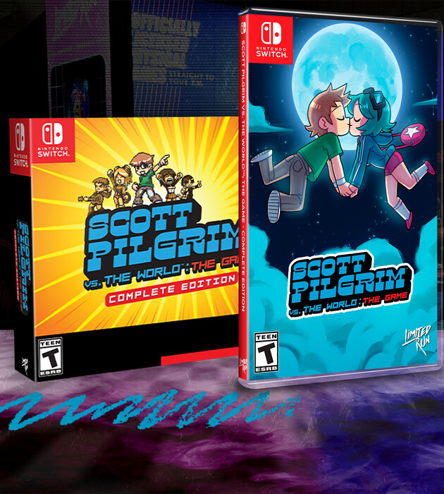 Scott Pilgrim Vs. The World: The Game - Retro Box Edition - Limited Run #094 - Import - Nintendo Switch