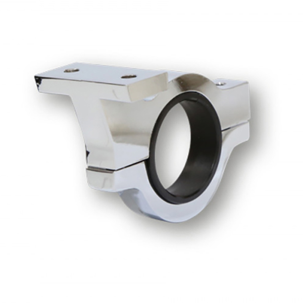 Highsider - Fixation Guidon - Indicateur de témoins Chrome