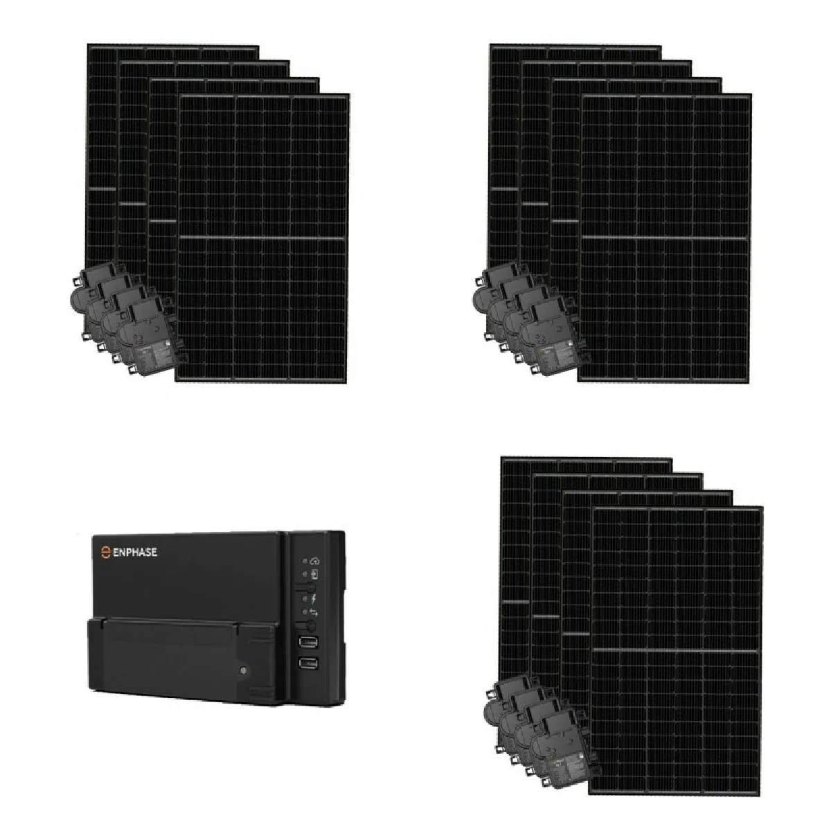 THOMSON Kit photovoltaïque 4KW - 12 modules