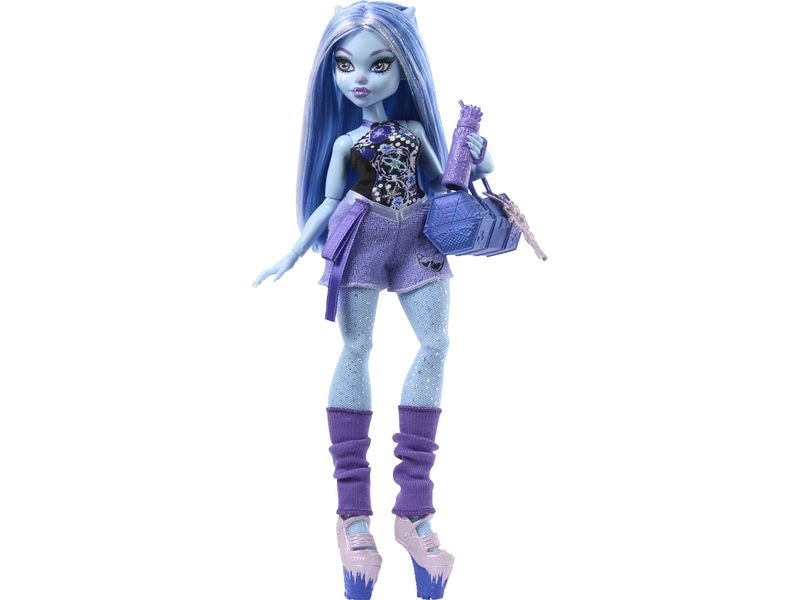 Monster High Spielset Monster High Skulltimate Abbey Popstar-Modepuppe mit Kleiderschrank und vielen Accessoires