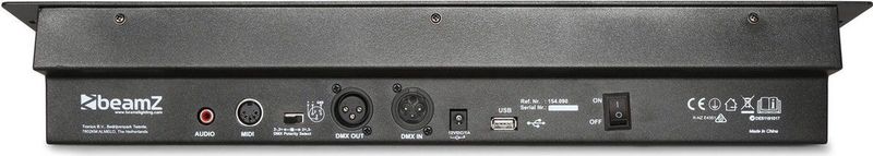 BeamZ DMX240 - 192 kanaals DMX controller voor 12 lichteffecten