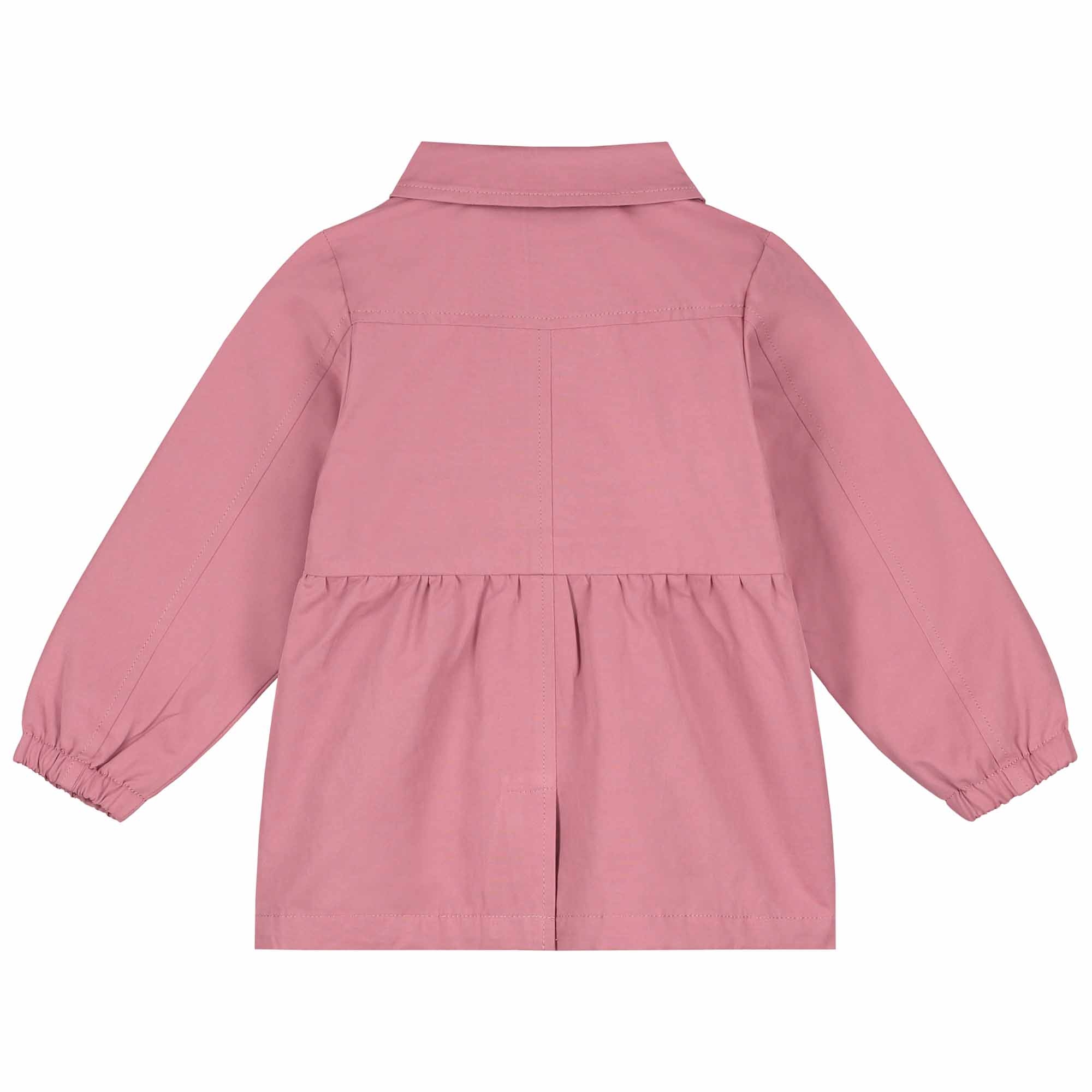 Prénatal baby zomer trenchcoat lange mouwen effen roze