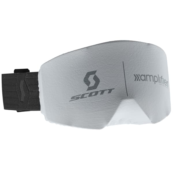 Masque de ski SCOTT REACT MINERAL WHITE / ENHANCER TEAL CHROME