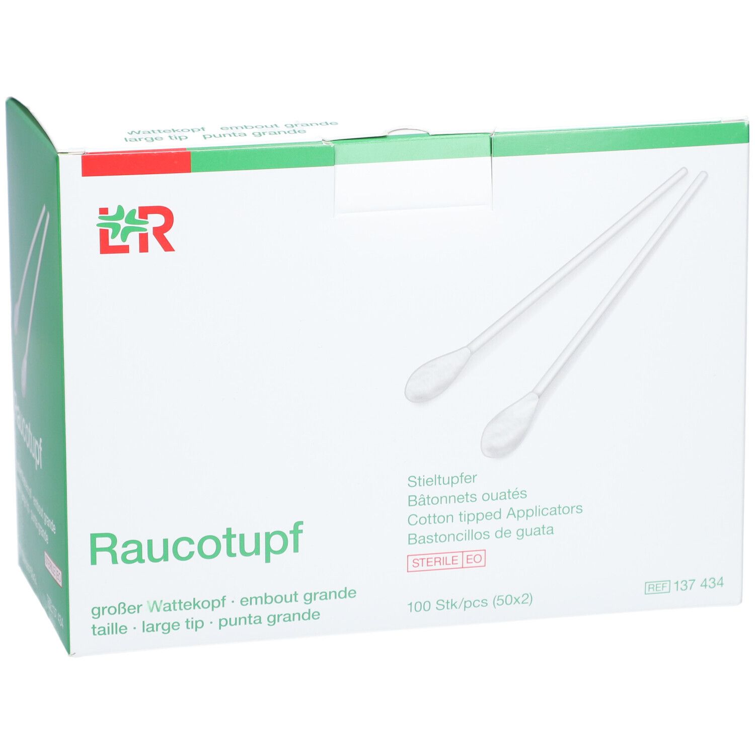 Raucotupf Stieltupfer 2 St.ster.grosser Wattek.