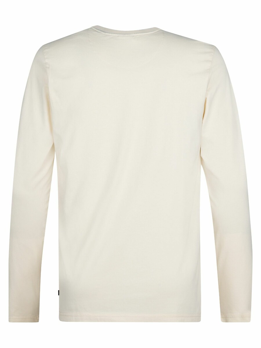 INDÚSTRIAS PETROLÍFERAS<br>Camiseta de manga comprida com logotipo no peito