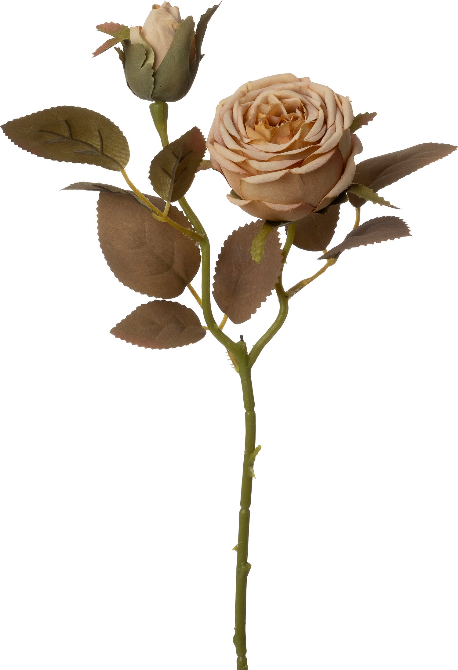 Intratuin kunstbloem Roos geel 46 cm
