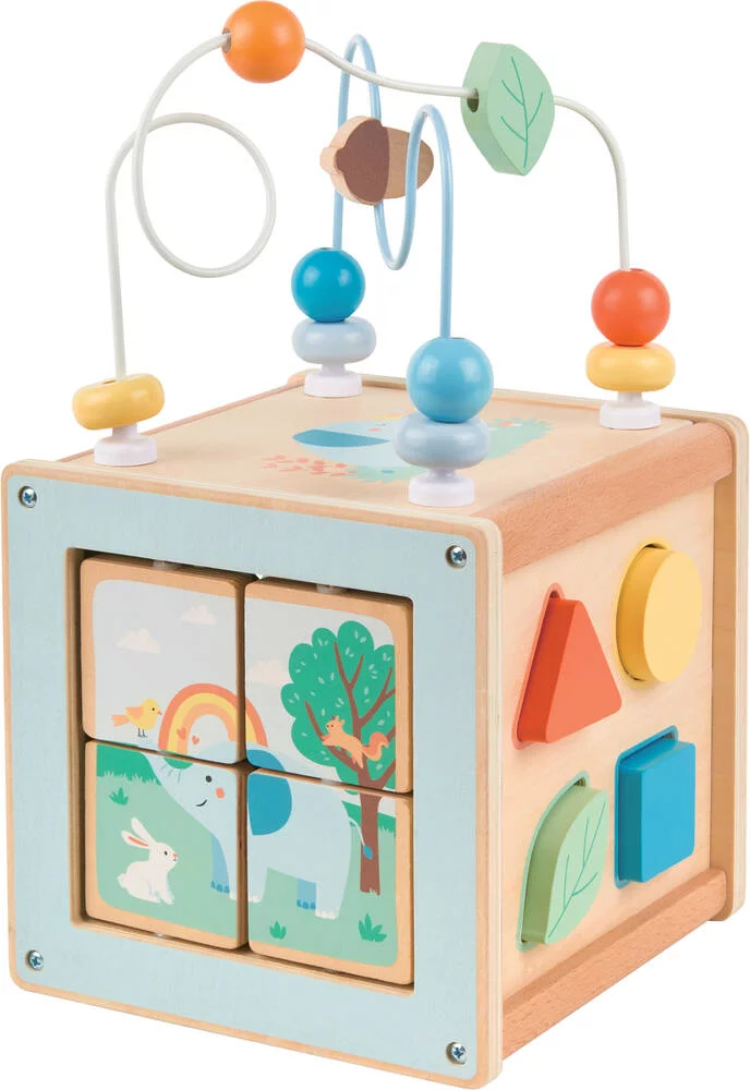 MON CUBE D'ACTIVITES EN BOIS