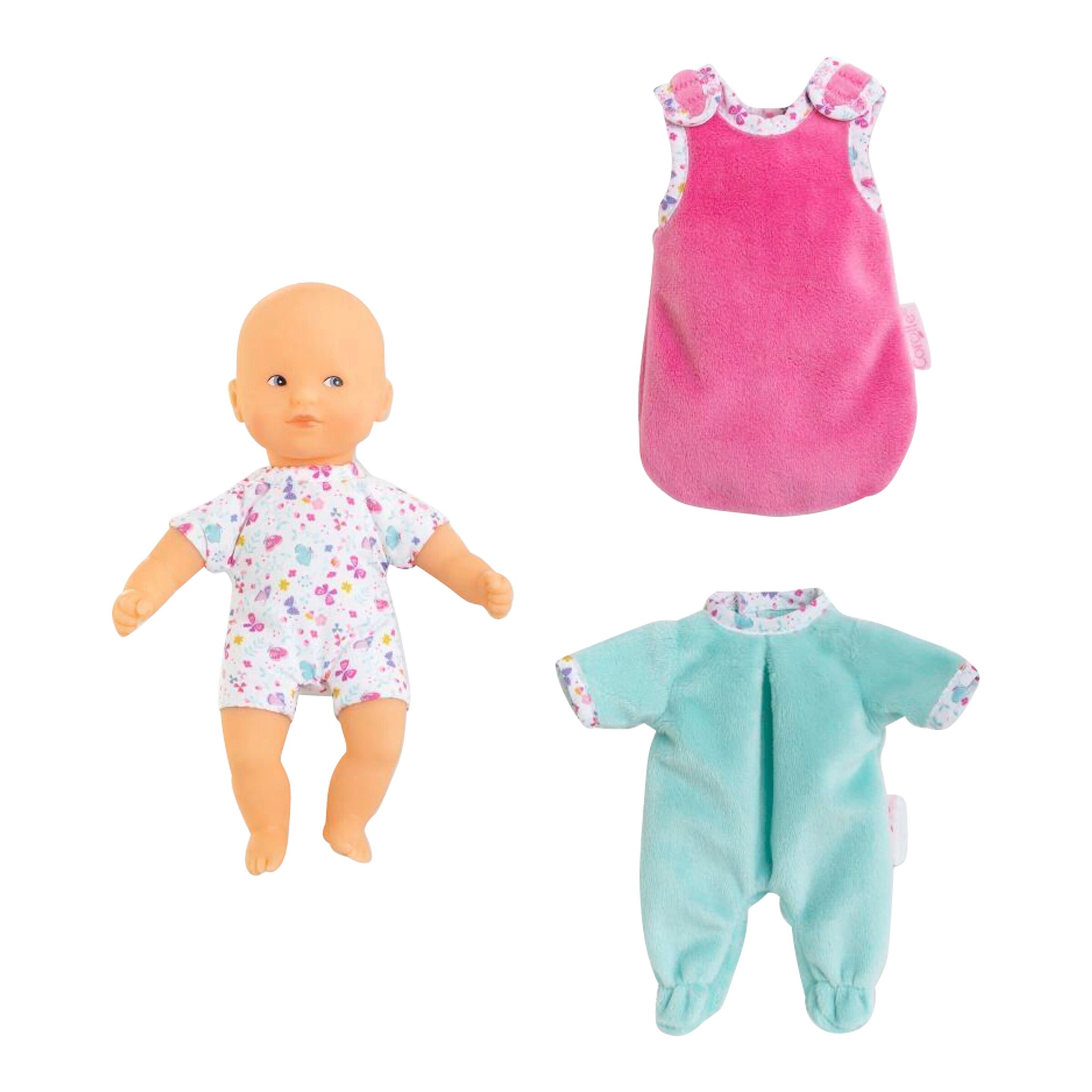Corolle Puppe Mini Calin Gute Nacht Set 20cm