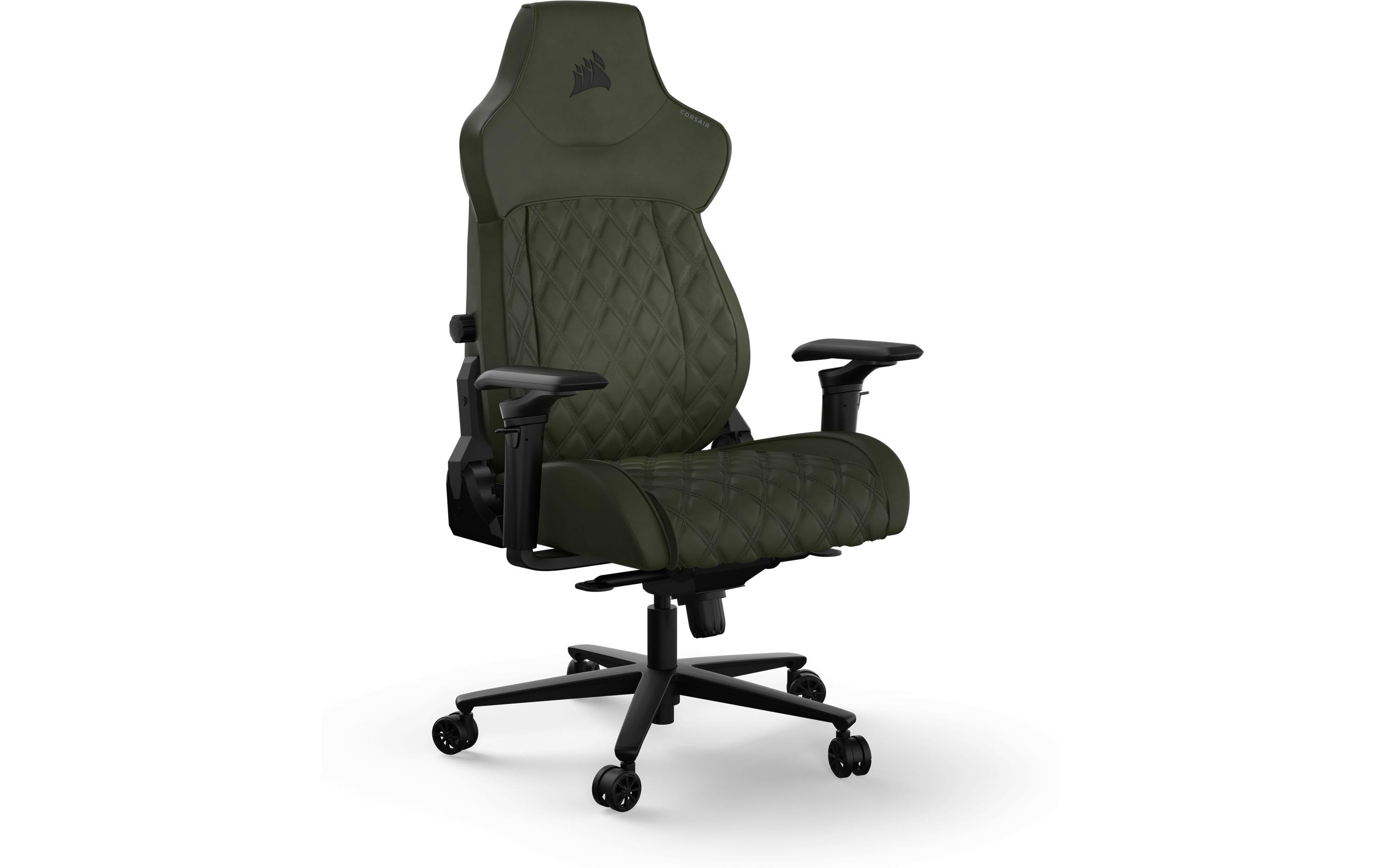 Gaming-Stuhl TC500 Luxe Sherwood<br>Ergonomischer Racing-Gaming-Stuhl mit einer Belastbarkeit von bis zu 120 kg